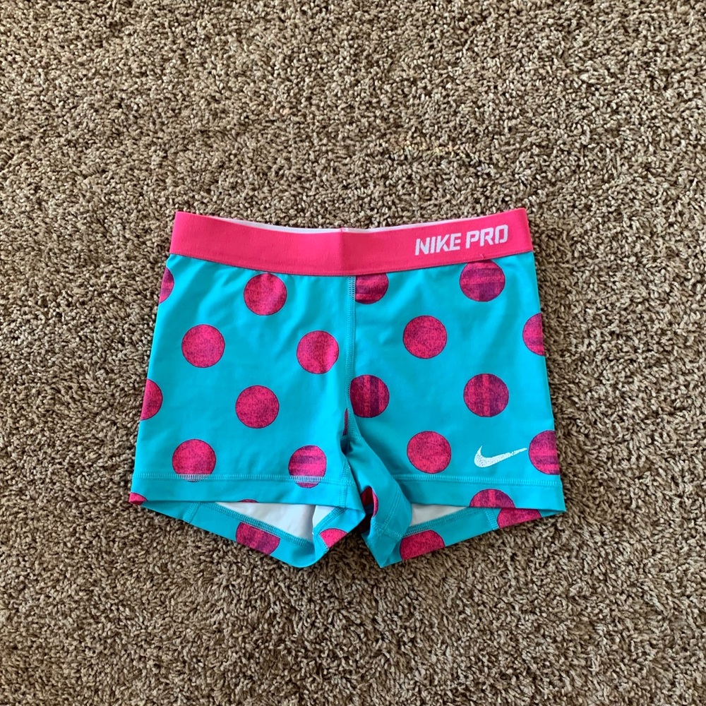 Nike pro spandex shorts